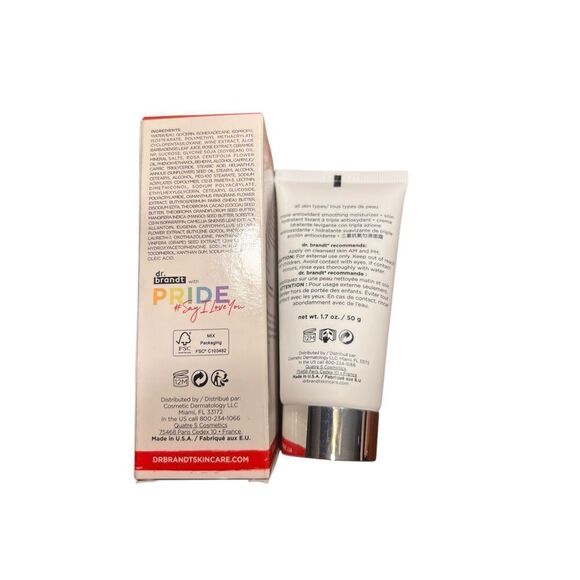 DR. BRANDT Triple Antioxidant Face Cream 1.7 fl. oz #SayILoveYou New - Picture 2 of 2